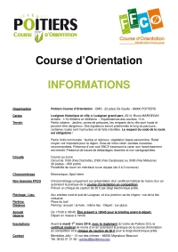 Infos-course