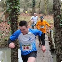 Janvier 2016 - Trail du Miosson - Au pont du Miosson