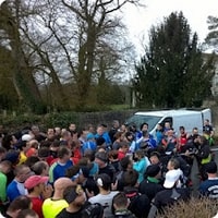 Janvier 2017 - Trail du Miosson - Le départ