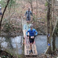 Janvier 2022 - Trail du Miosson - Au pont du Miosson