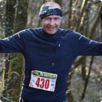 Janvier 2023 - Trail du Miosson - A la sortie du dernier bois