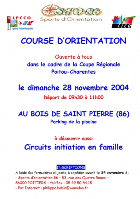 Course régionale au bois de Saint-Pierre