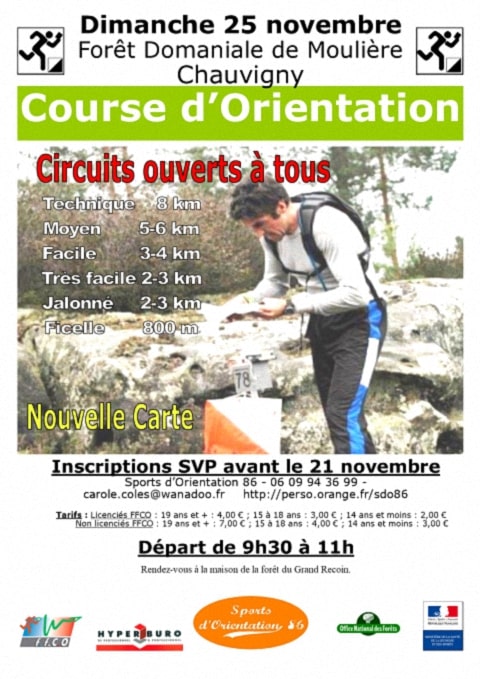 Régionale en forêt de Moulière